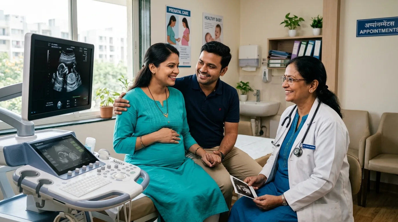 Dr. Deepika Lalwani Providing Comprehensive Antenatal Care and Ultrasound Screening to Expectant Indian Parents